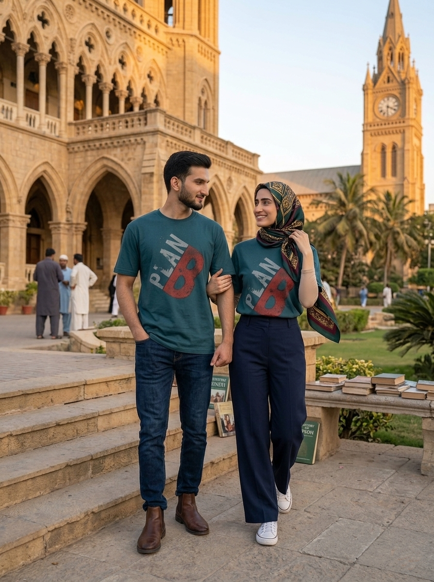 PLAN B – Mid Oversized Drop Shoulder Tee