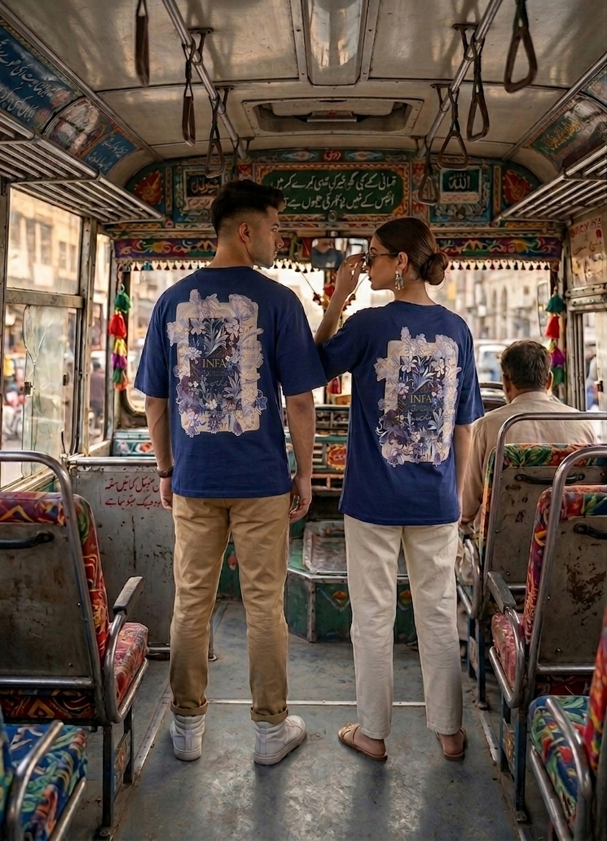 The Urdu Masterpiece Mid Oversize Dropshoulder Unisex Tees