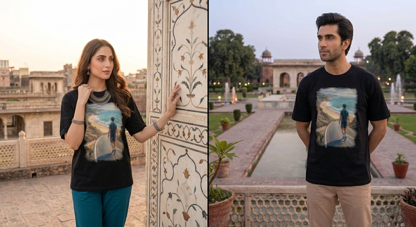 The Urban Nomad Drop-Shoulder Tee