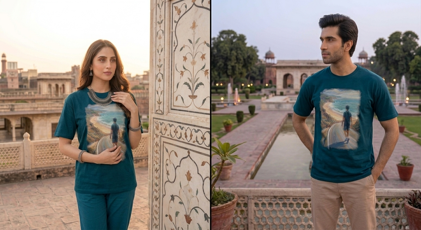 The Urban Nomad Drop-Shoulder Tee