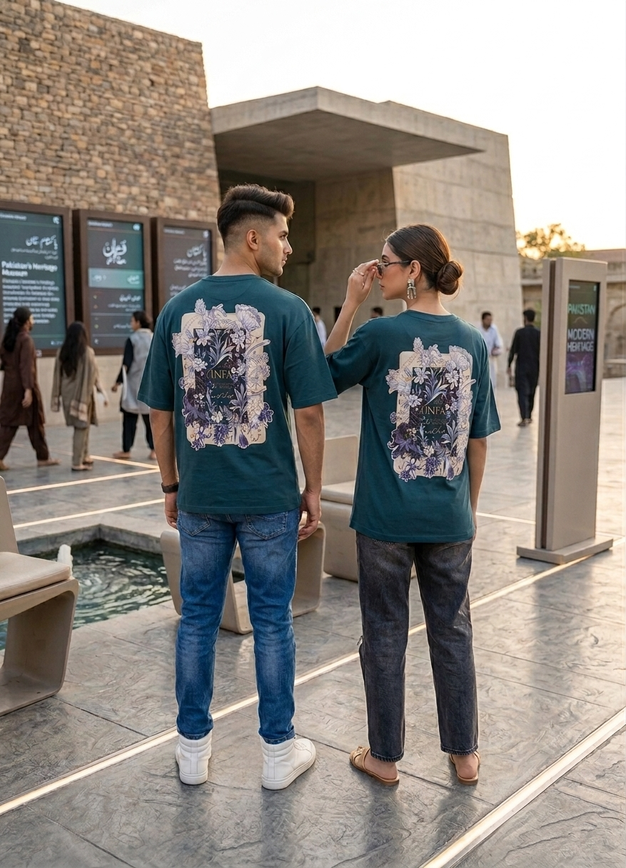 The Urdu Masterpiece Mid Oversize Dropshoulder Unisex Tees