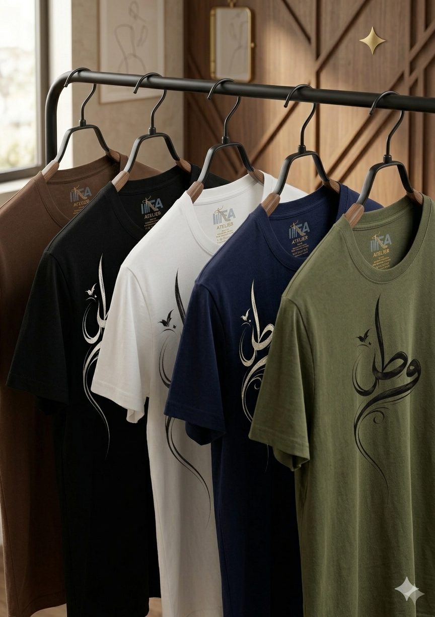 وطن Watan — Mid Oversized Drop Shoulder Tee
