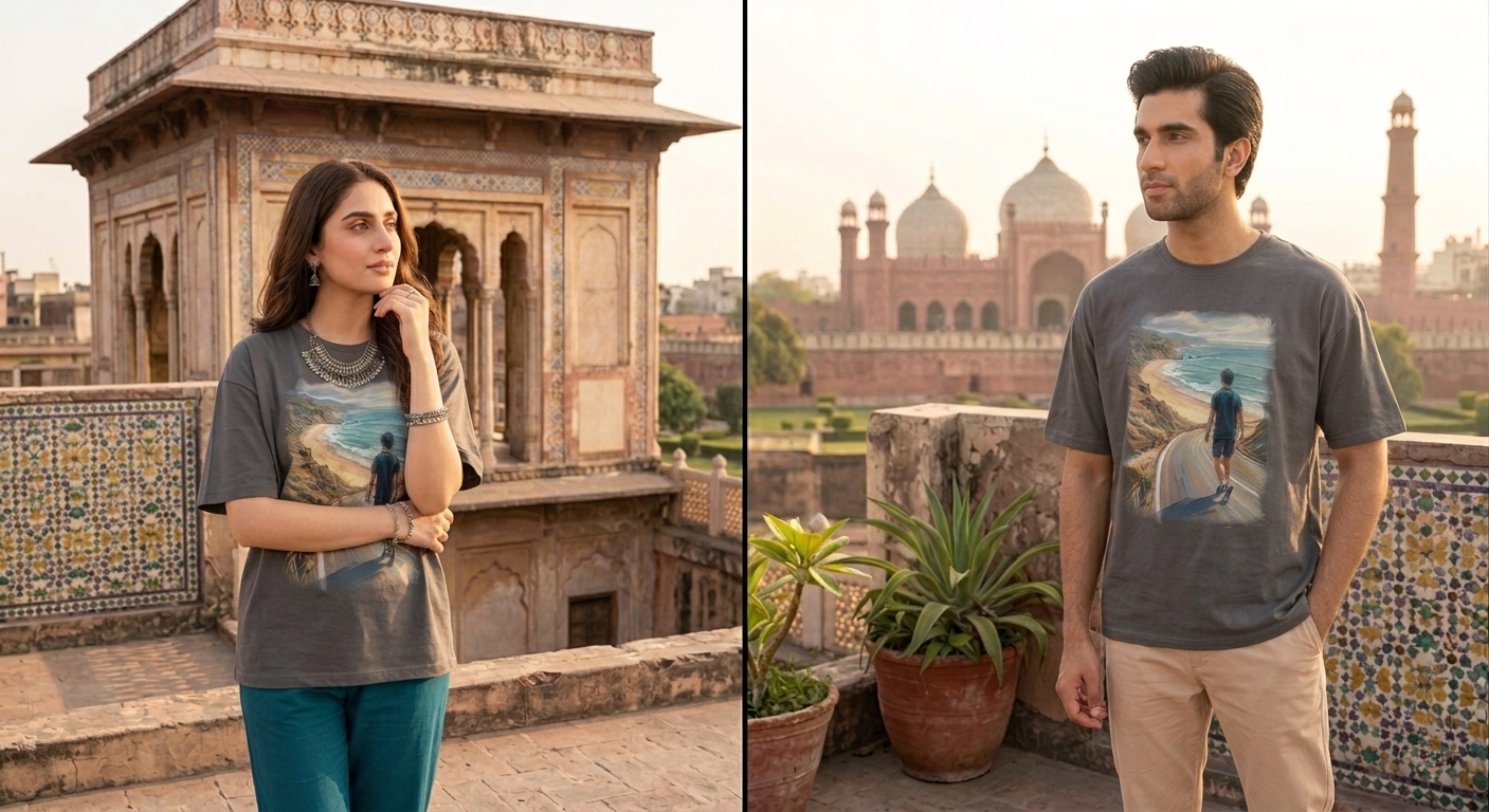 The Urban Nomad Drop-Shoulder Tee