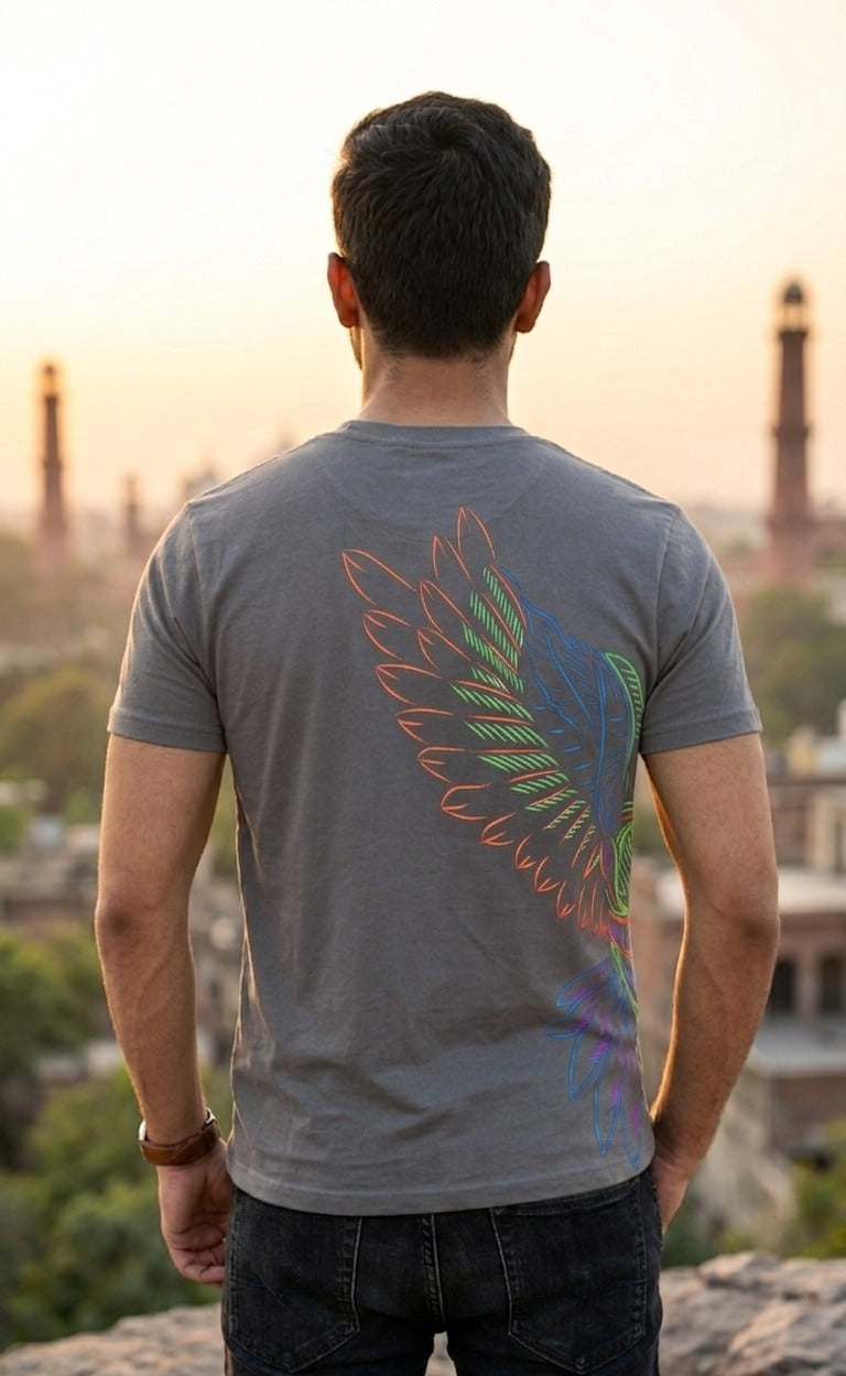 Vector Bird CREW NECK T-SHIRT HIGH QUALITY