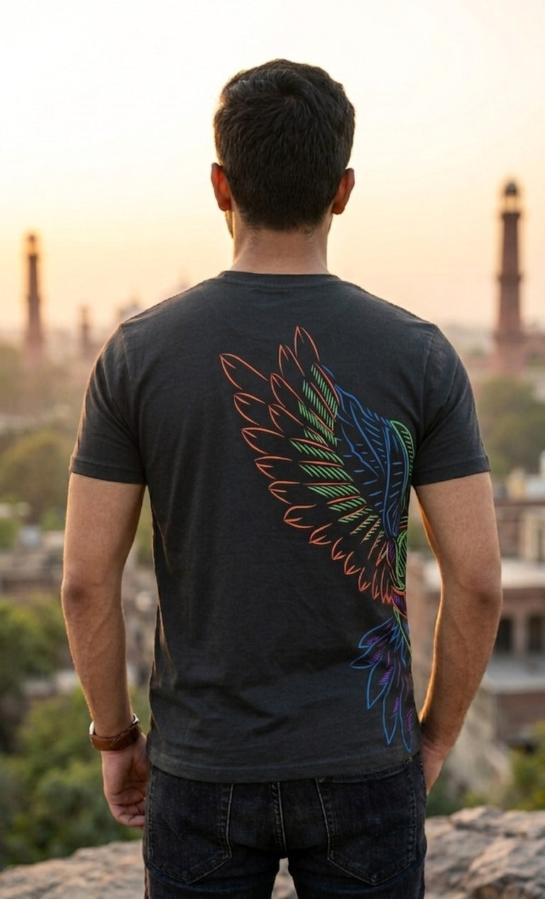 Vector Bird CREW NECK T-SHIRT HIGH QUALITY