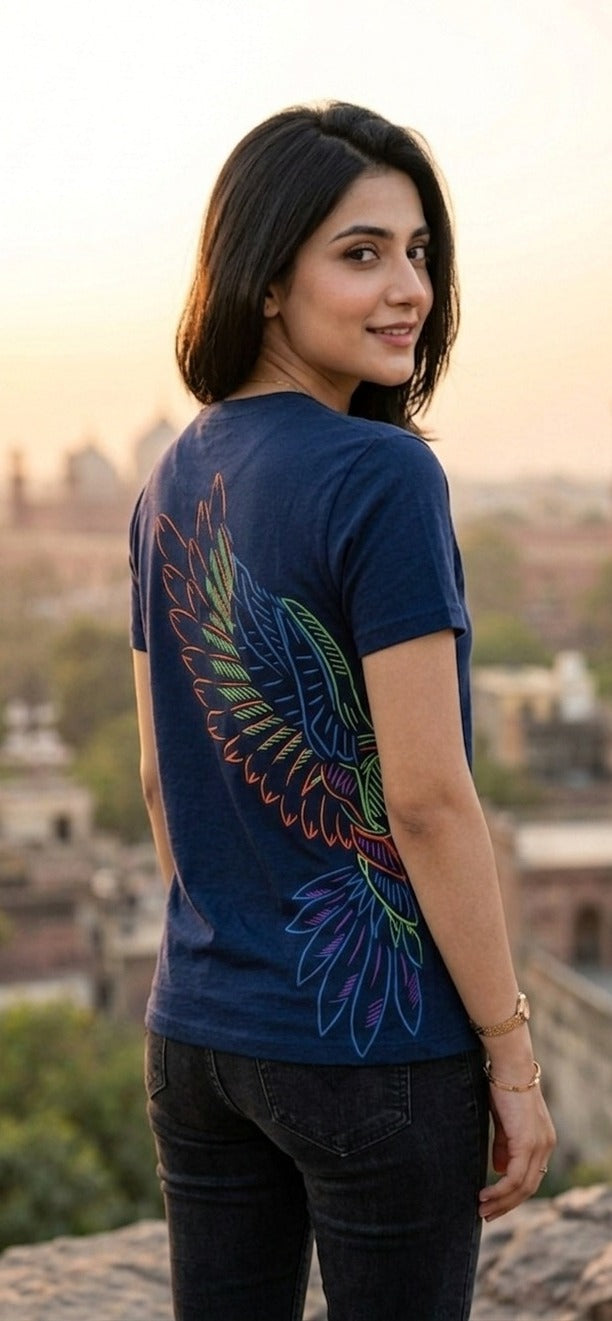 Vector Bird CREW NECK T-SHIRT HIGH QUALITY