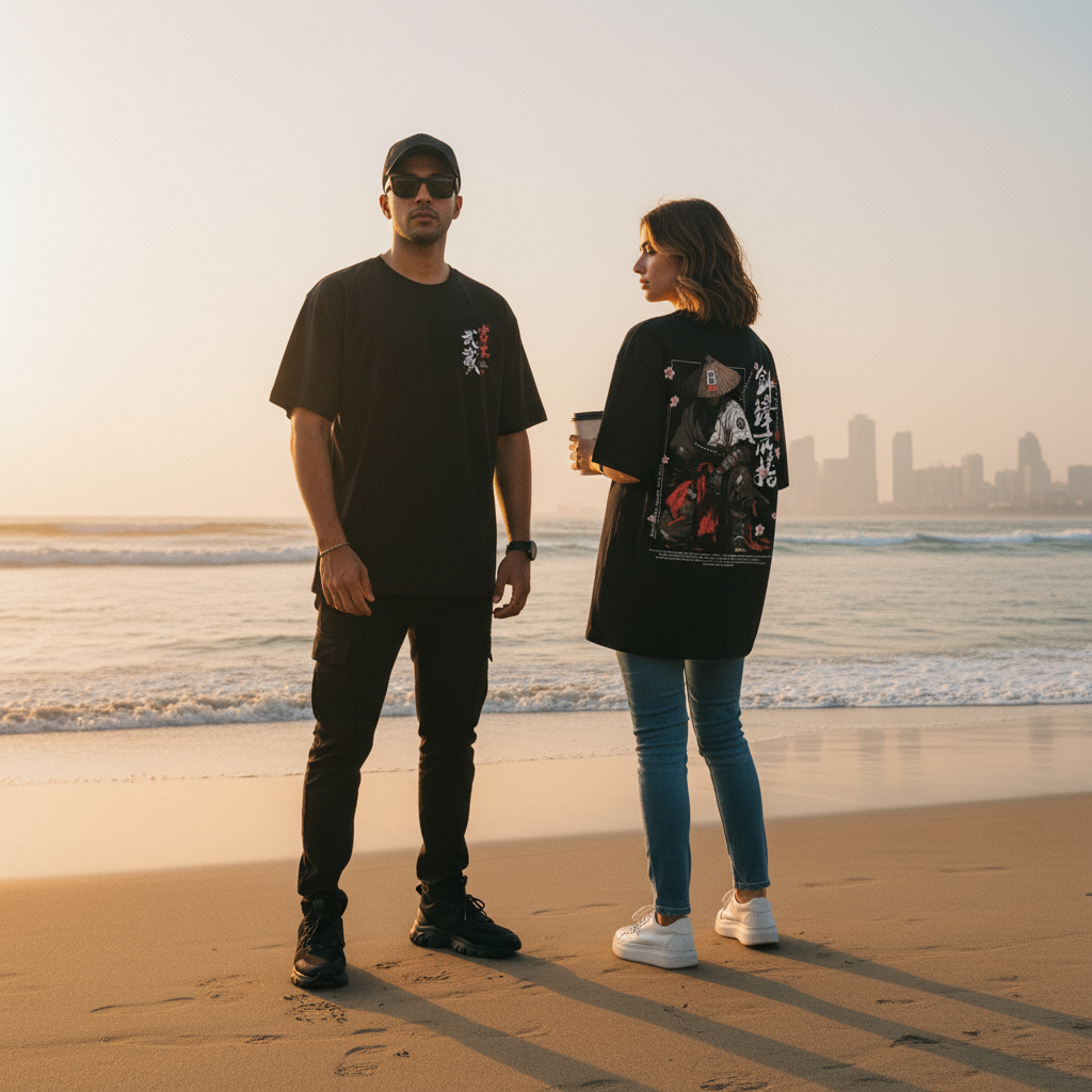 Black Couple - Clifton Beach