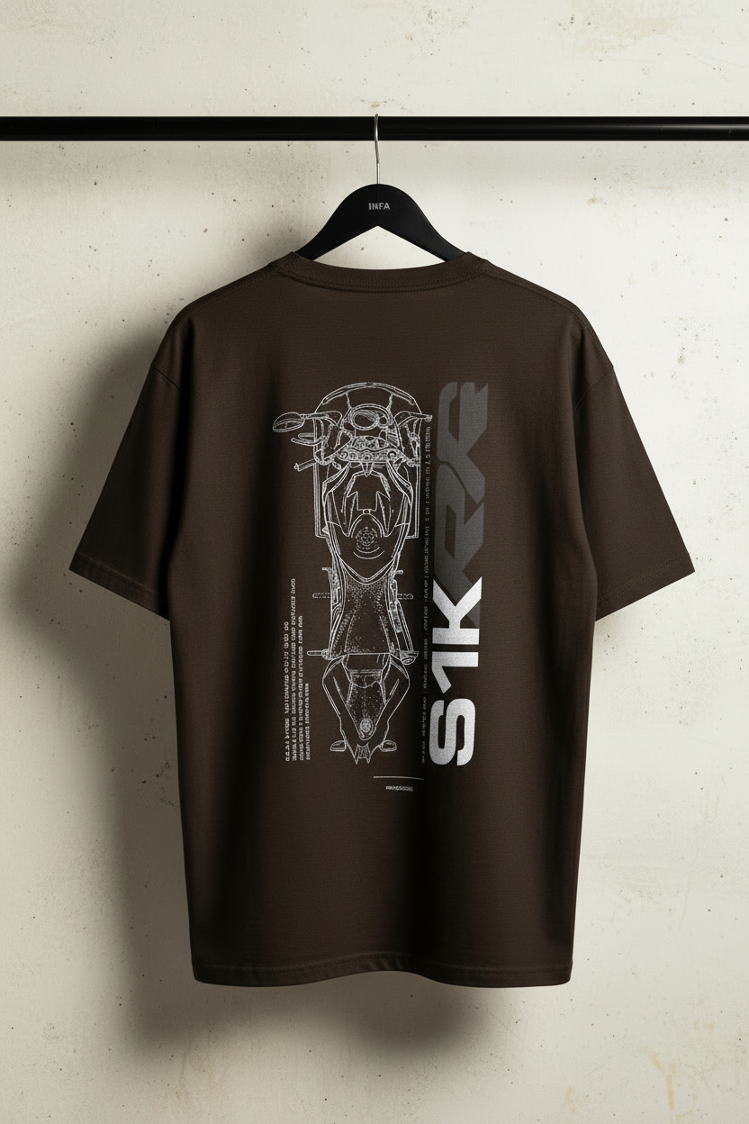 BMW S1000RR Graphic Drop-Shoulder T-Shirt | INFA ATELIER