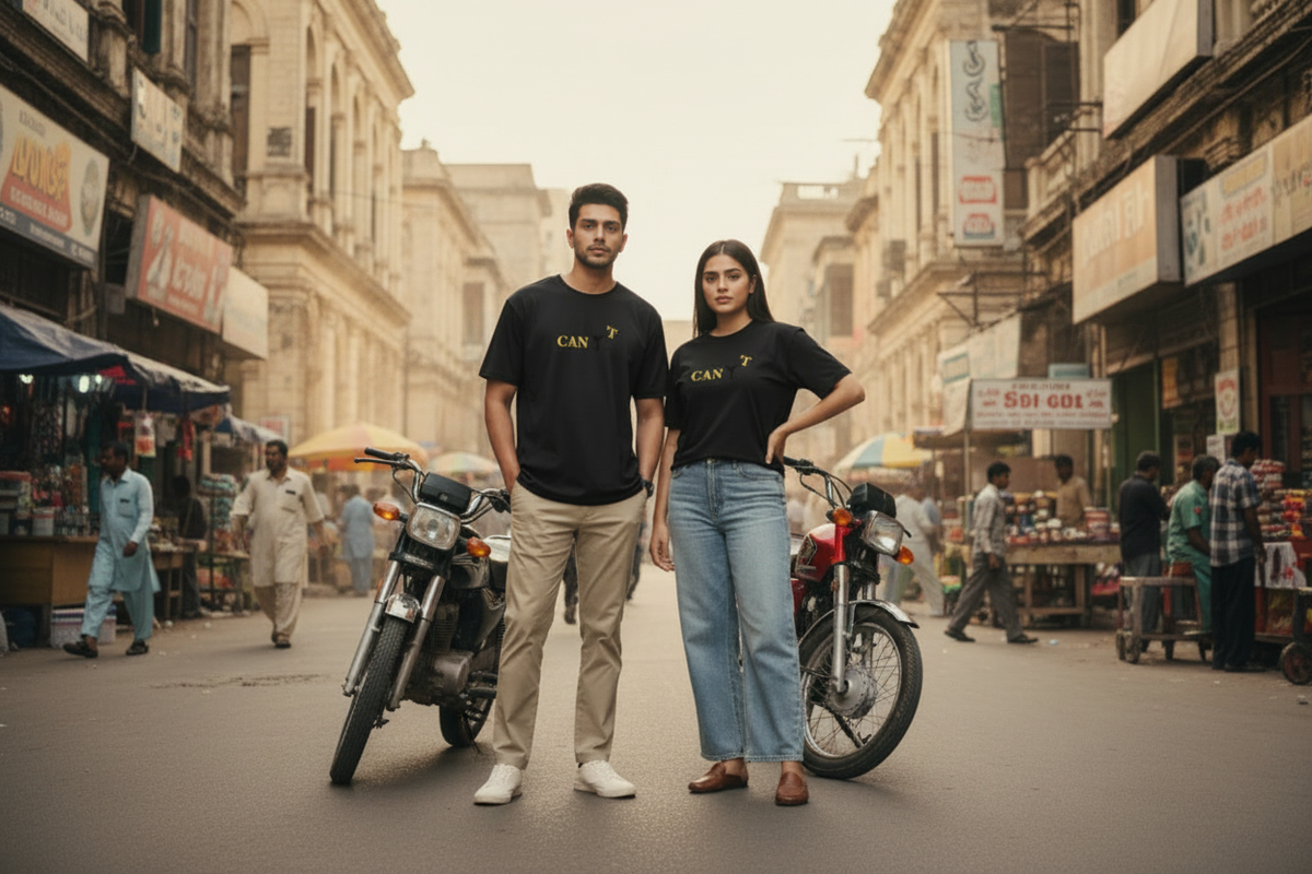 Can't Stop Us — Saddar Karachi, Black Tees, Bikes