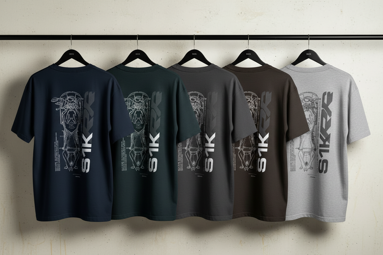 BMW S1000RR Graphic Drop-Shoulder T-Shirt | INFA ATELIER