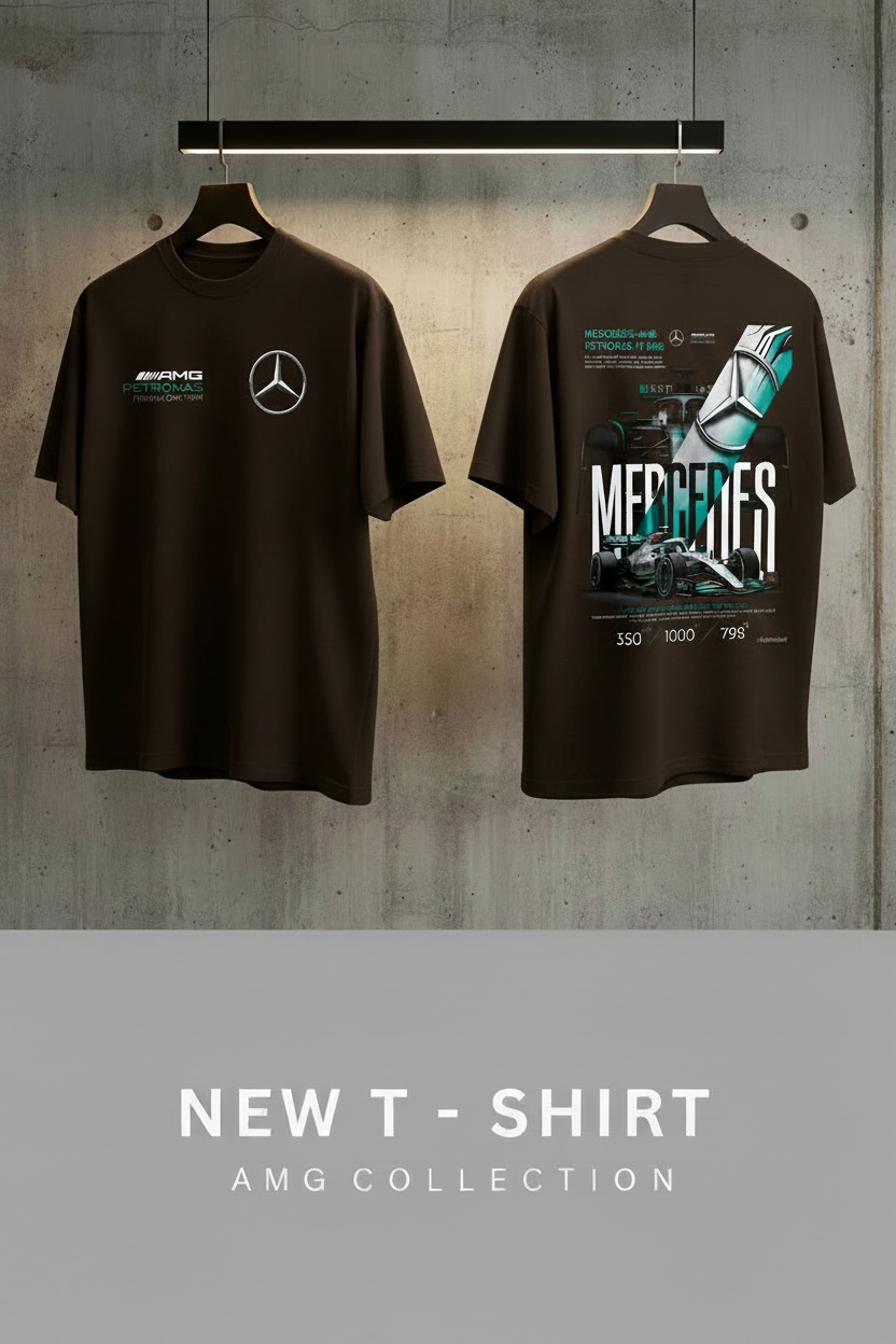 Dark Coffee Brown AMG Tee