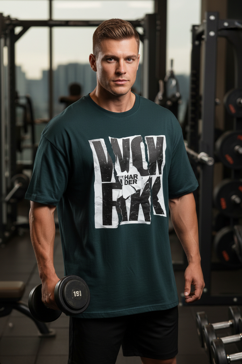 Dark Teal - Gym Shot
