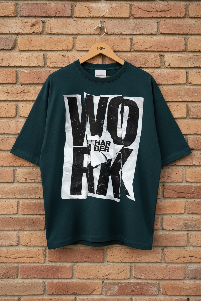 Dark Teal - Work Harder
