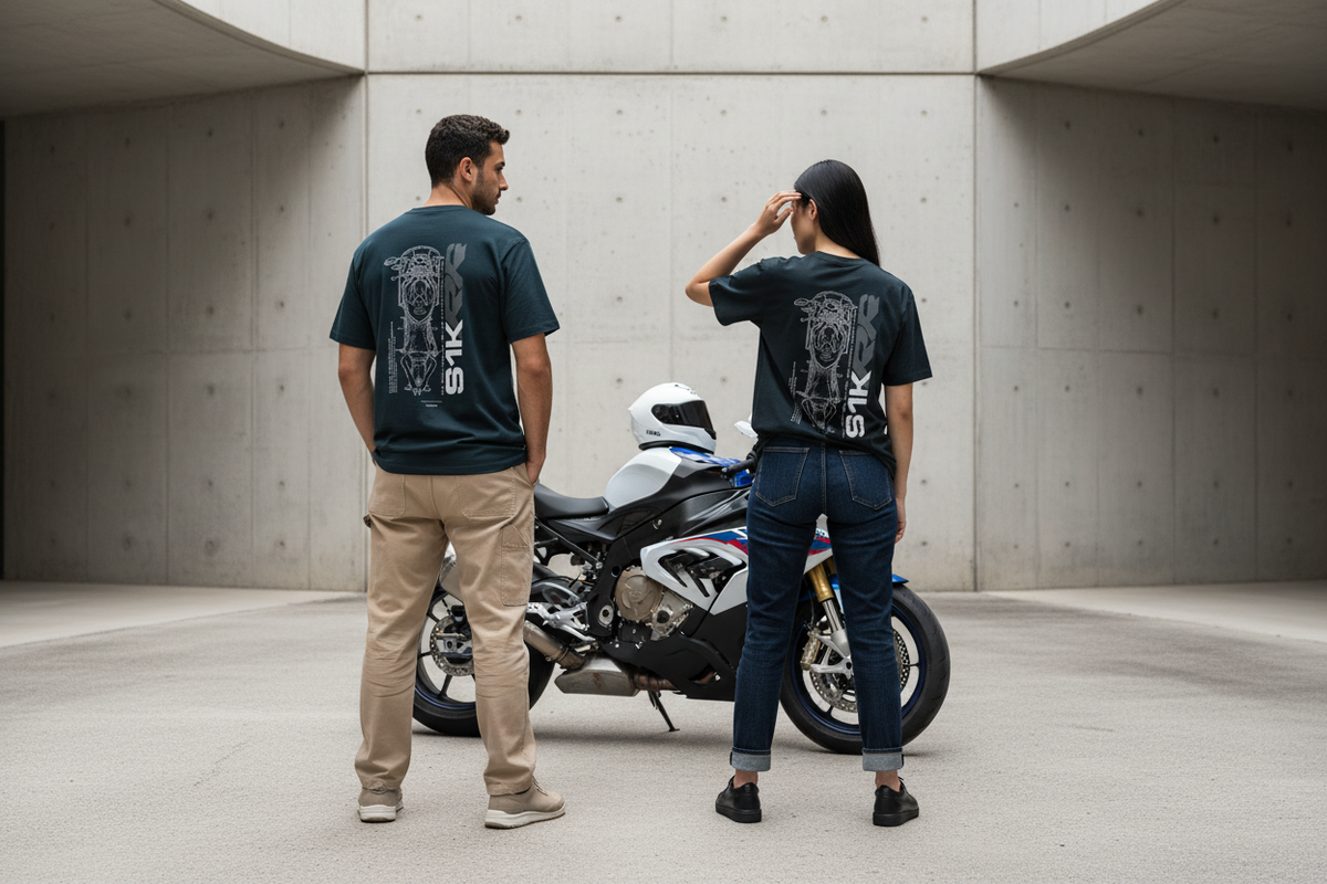 BMW S1000RR Graphic Drop-Shoulder T-Shirt | INFA ATELIER