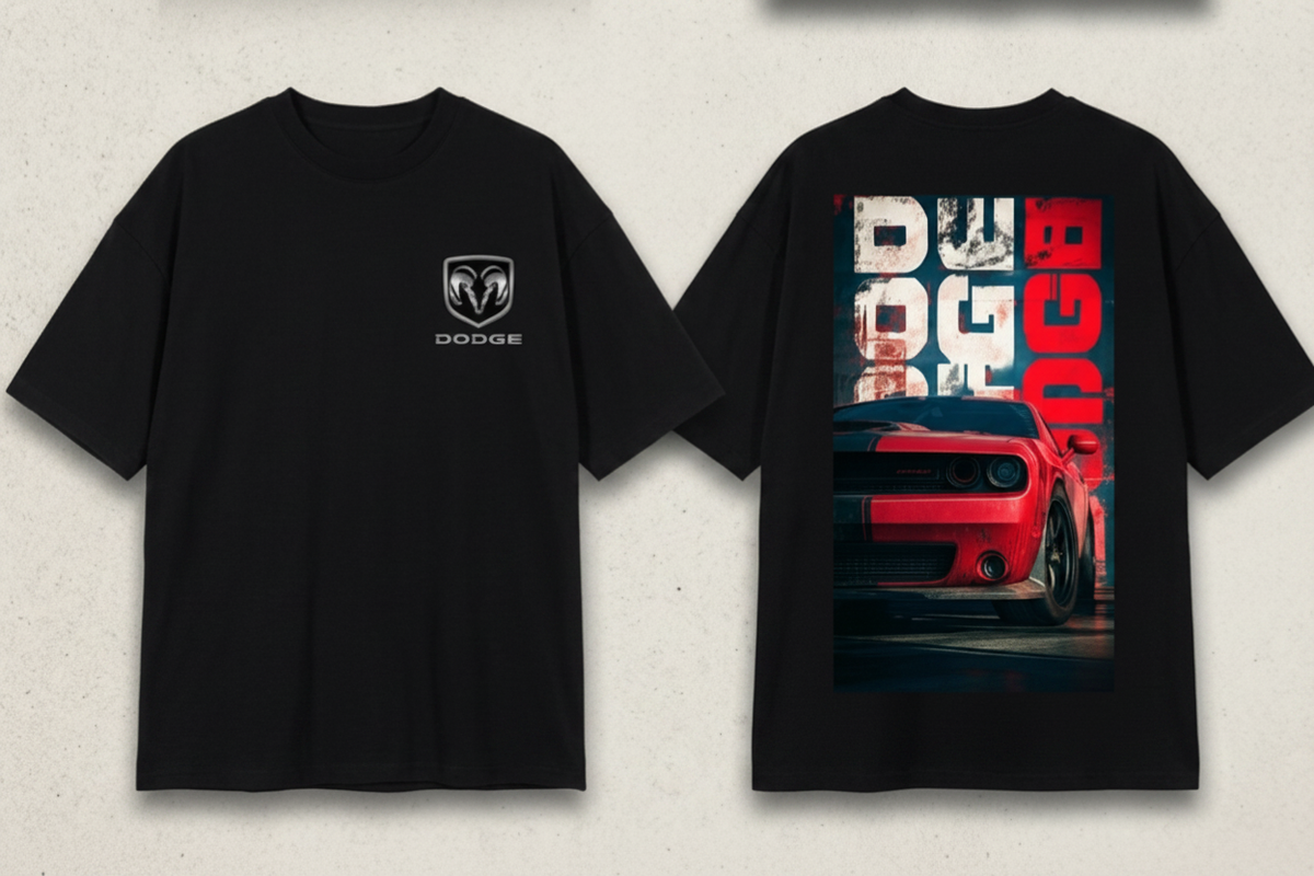 Dodge Tee - Smaller Back Print