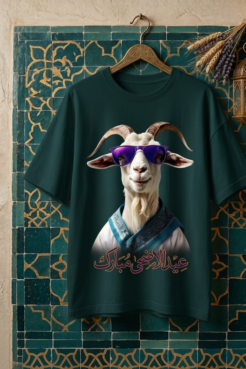 Bakra Swag Eid ul Adha Tee – Dark Teal