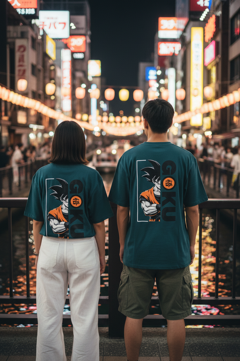 Goku Edition Tee - Dark Teal