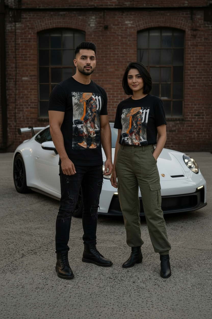 Charcoal T-Shirt - Industrial Warehouse
