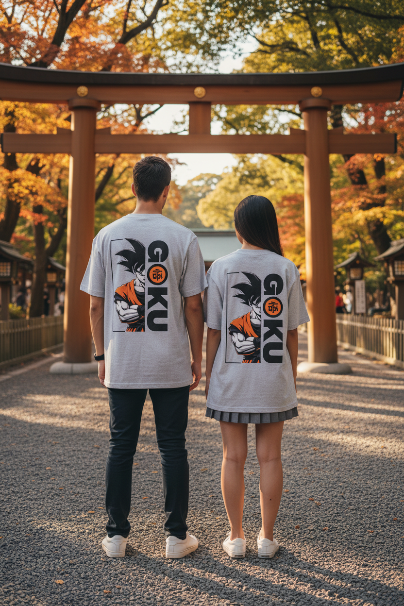 Goku Edition Tee - Light Grey