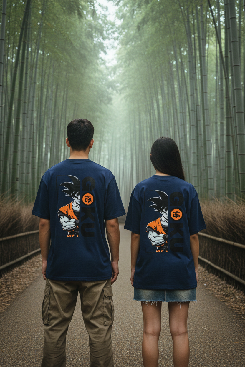 Goku Edition Tee - Navy Blue