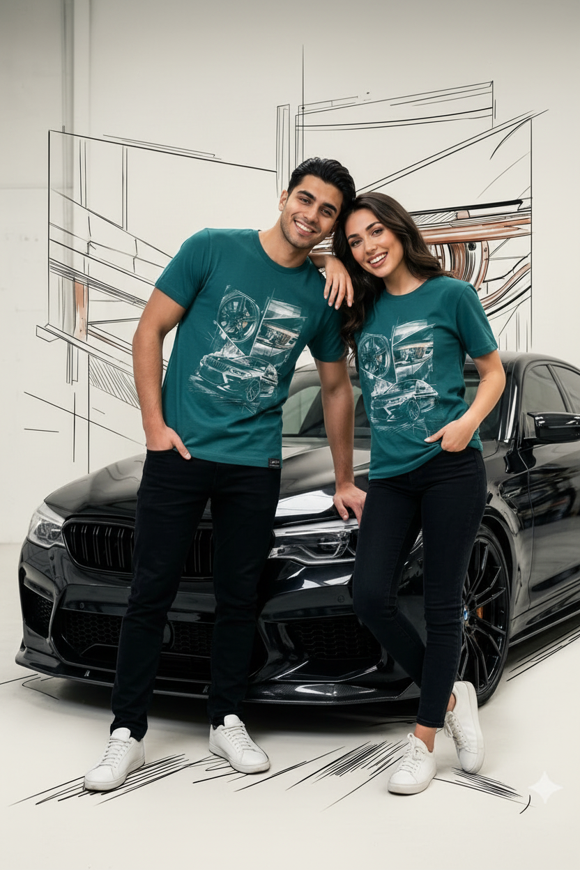 BMW Graphic T-Shirt - Teal