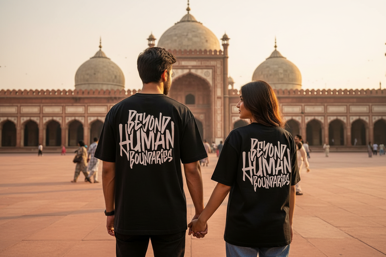 Beyond Human Boundaries Tee - Black