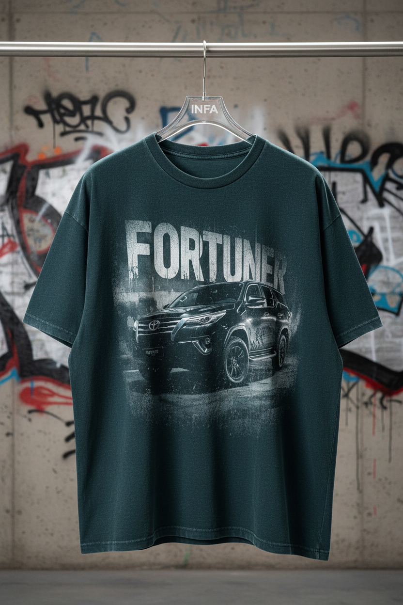 INFA Fortuner Graphic Tee - Dark Teal