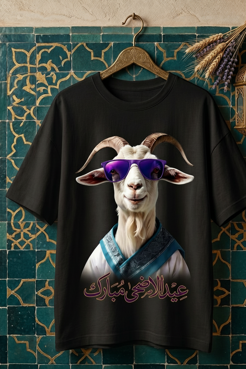 Bakra Swag Eid ul Adha Tee – Dark Grey
