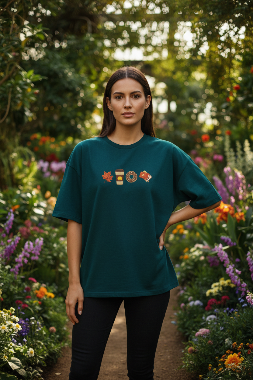 Dark Teal - Female Model
