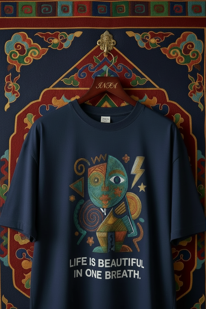 INFA Navy Blue Tee