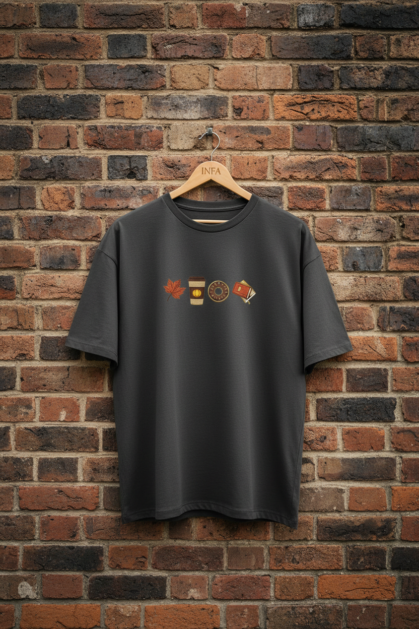 INFA Shirt on Brick Wall Hanger