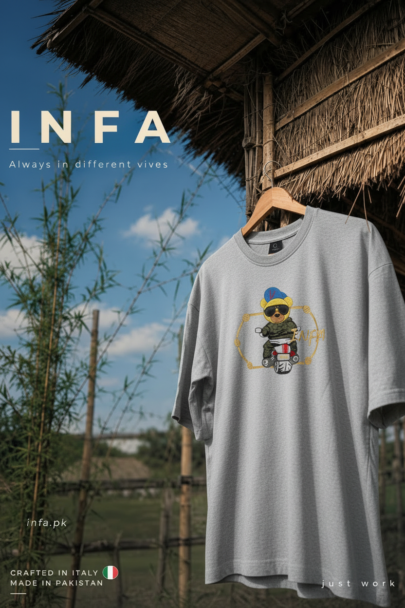 INFA Teddy Bear - Light Grey