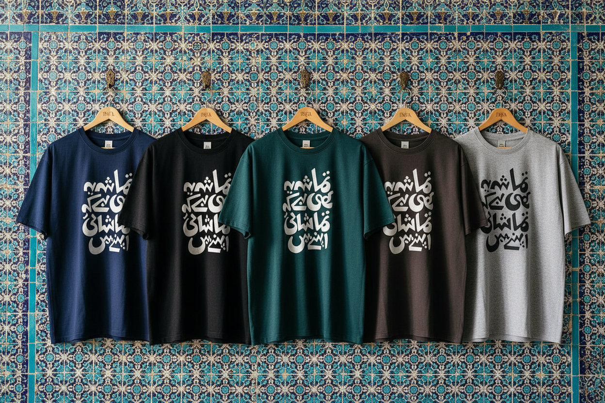 INFA Tee - Persian Tile Wall