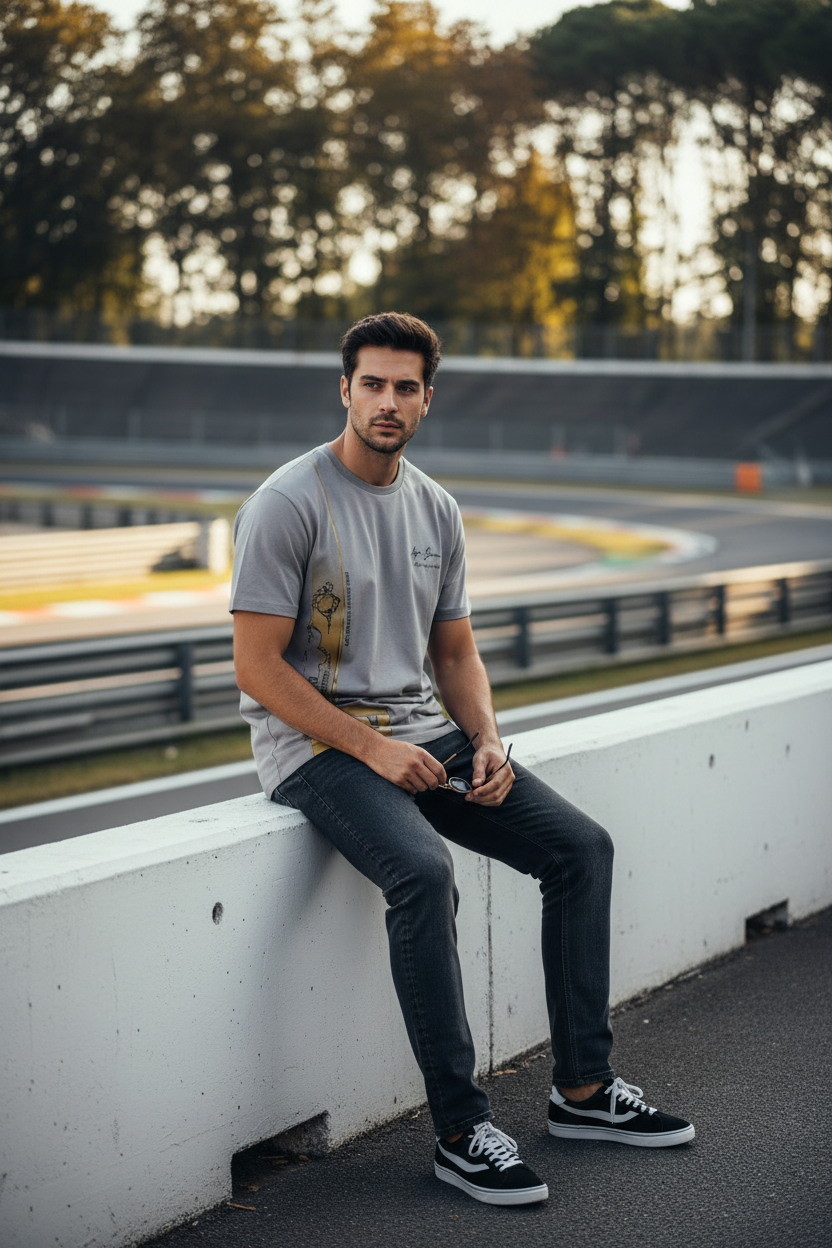 Light Charcoal Grey - Monza