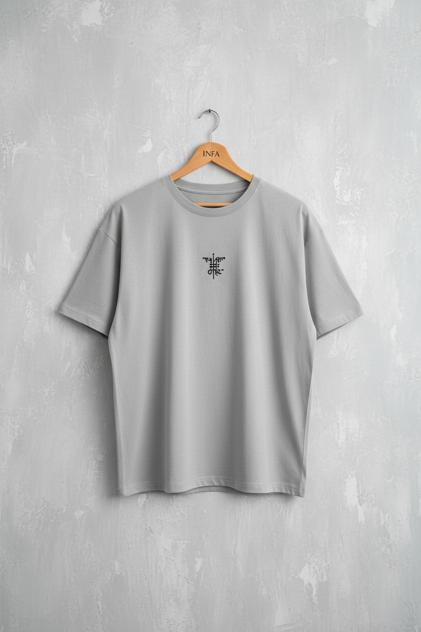 Light Grey Center Chest