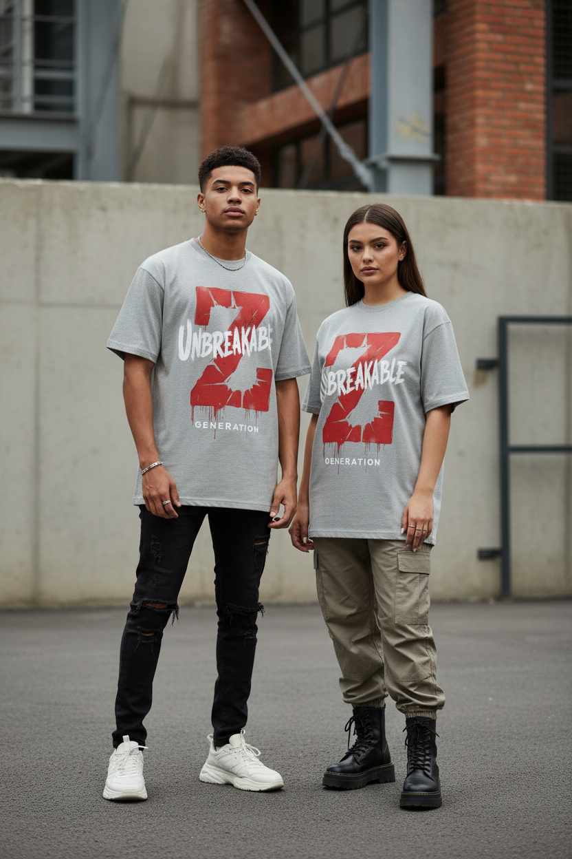Light Grey - Front Print Models