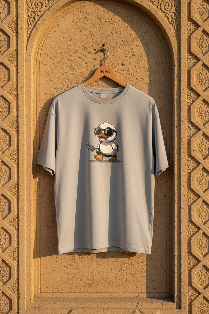 Light Grey Tee on Hanger