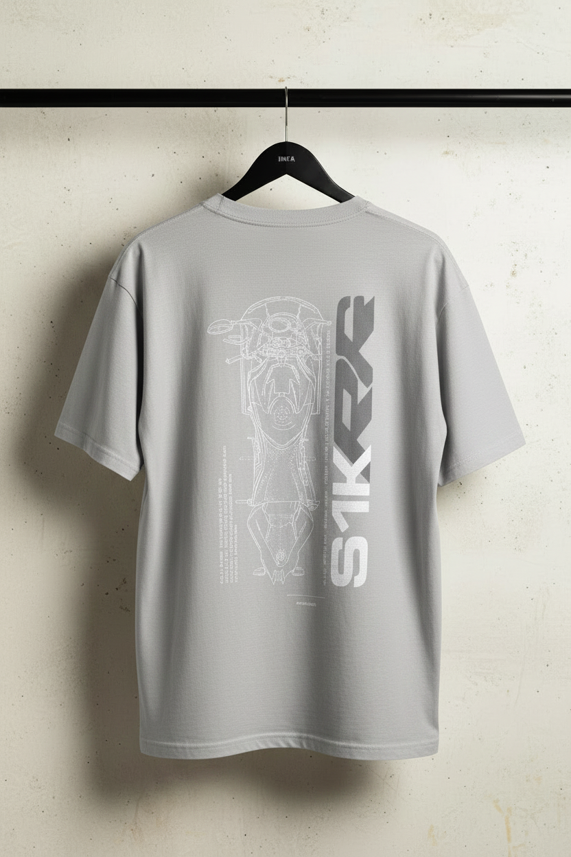 BMW S1000RR Graphic Drop-Shoulder T-Shirt | INFA ATELIER
