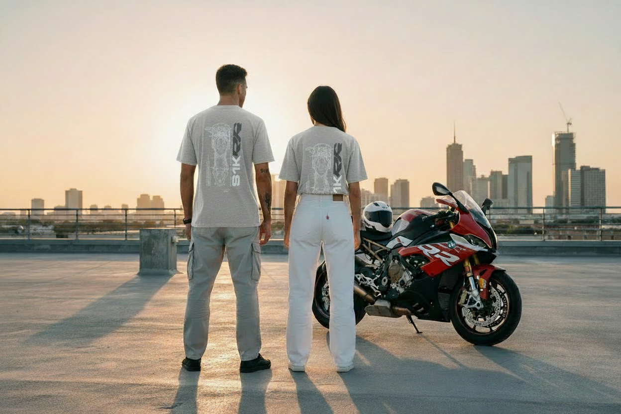 BMW S1000RR Graphic Drop-Shoulder T-Shirt | INFA ATELIER