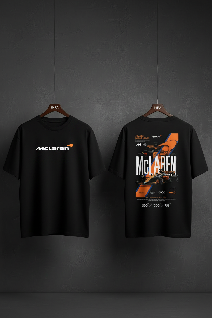 McLaren Tee on INFA Hanger