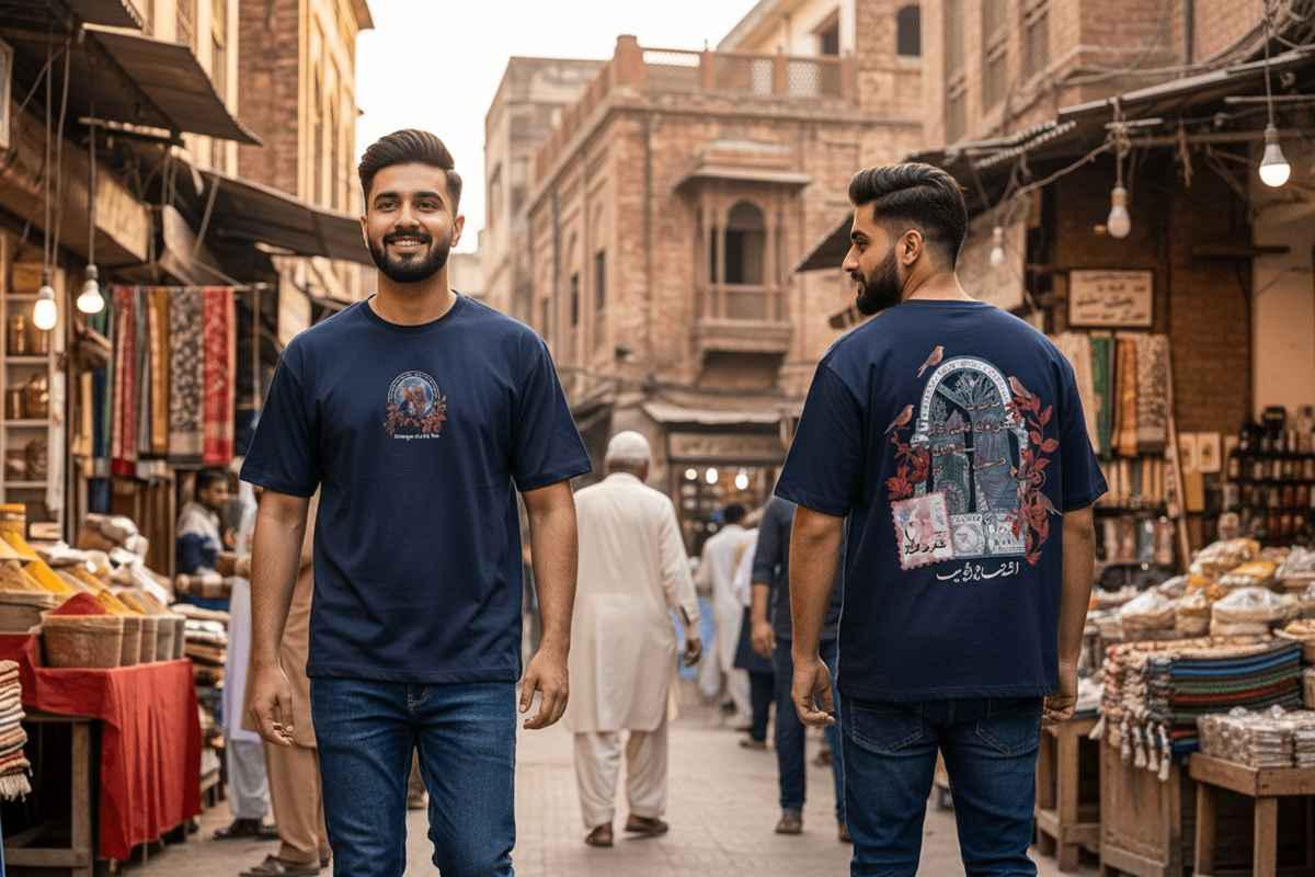 Navy Blue Front & Back