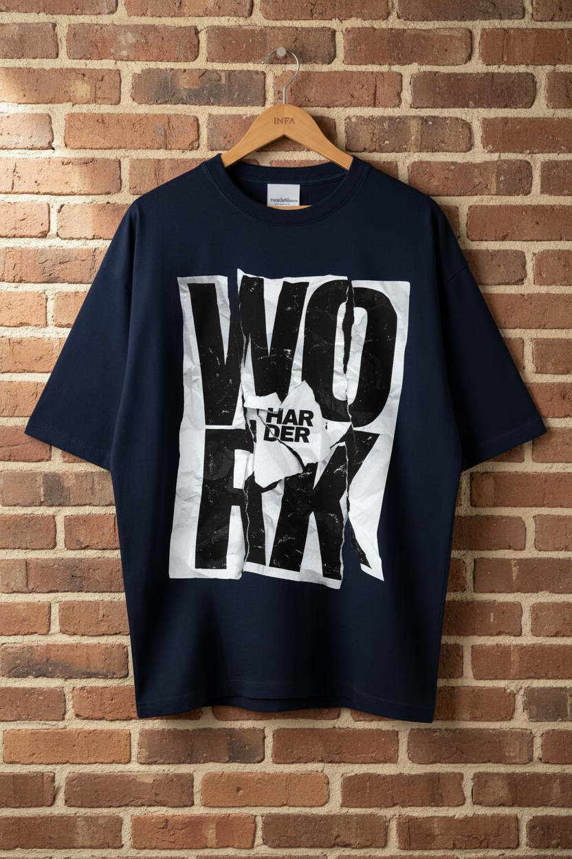 Navy Blue - Work Harder