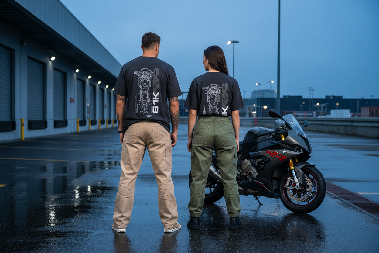 BMW S1000RR Graphic Drop-Shoulder T-Shirt | INFA ATELIER