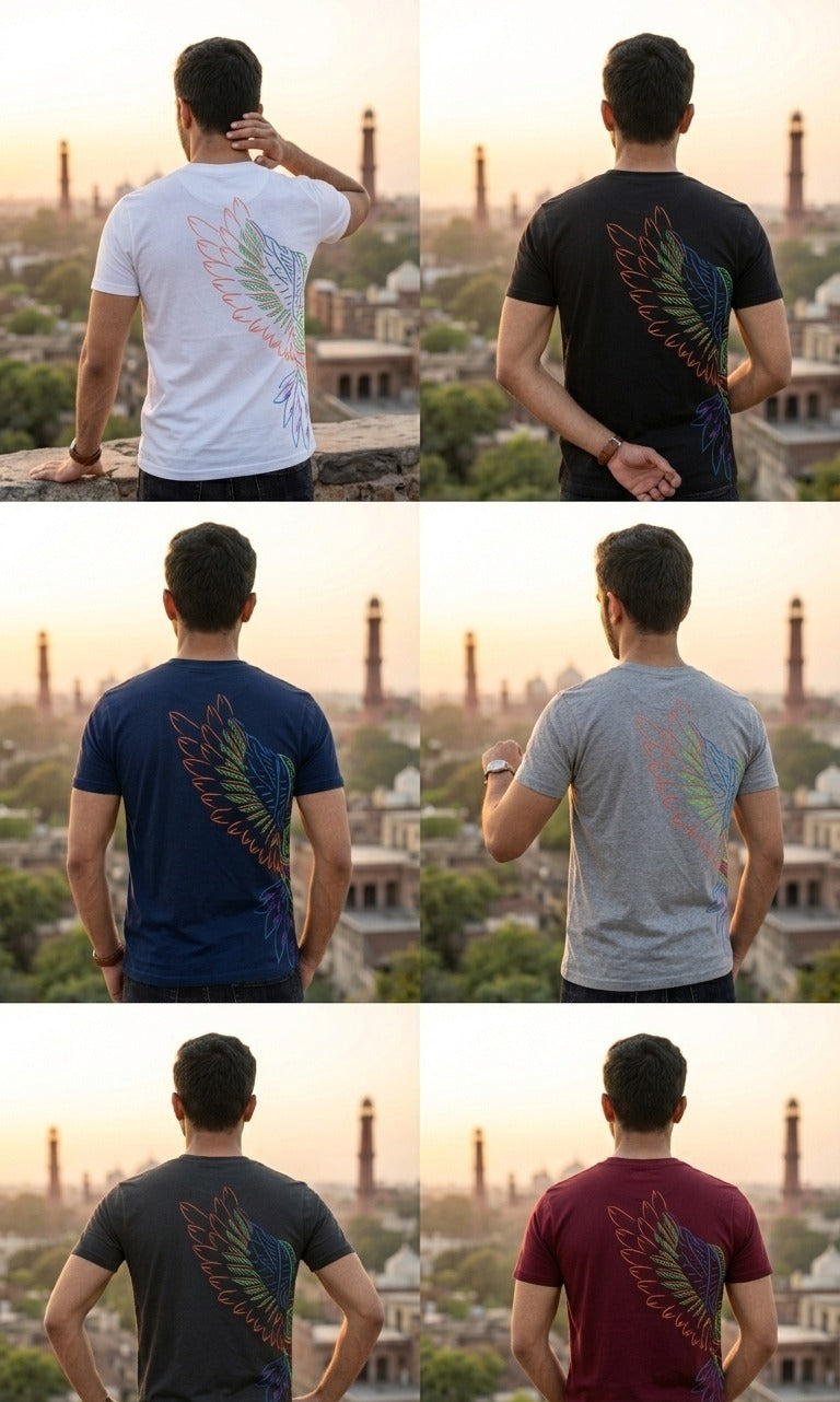 Vector Bird CREW NECK T-SHIRT HIGH QUALITY