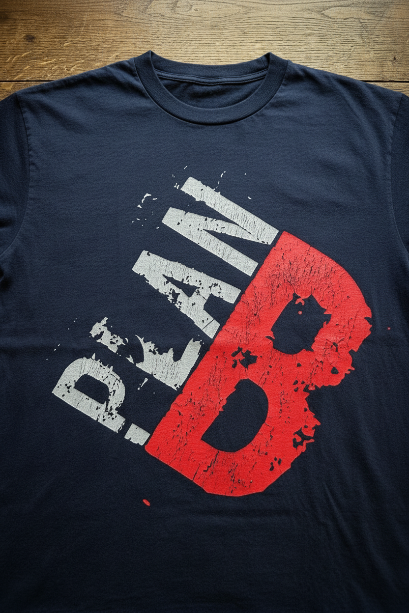 PLAN B True Navy Blue Tee