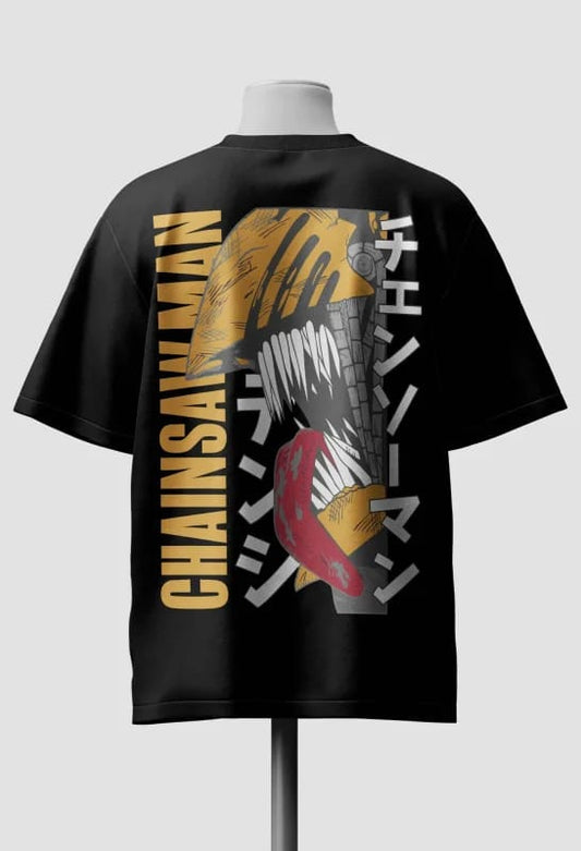 Mid Oversized Graphic Chainsaw Man Tee