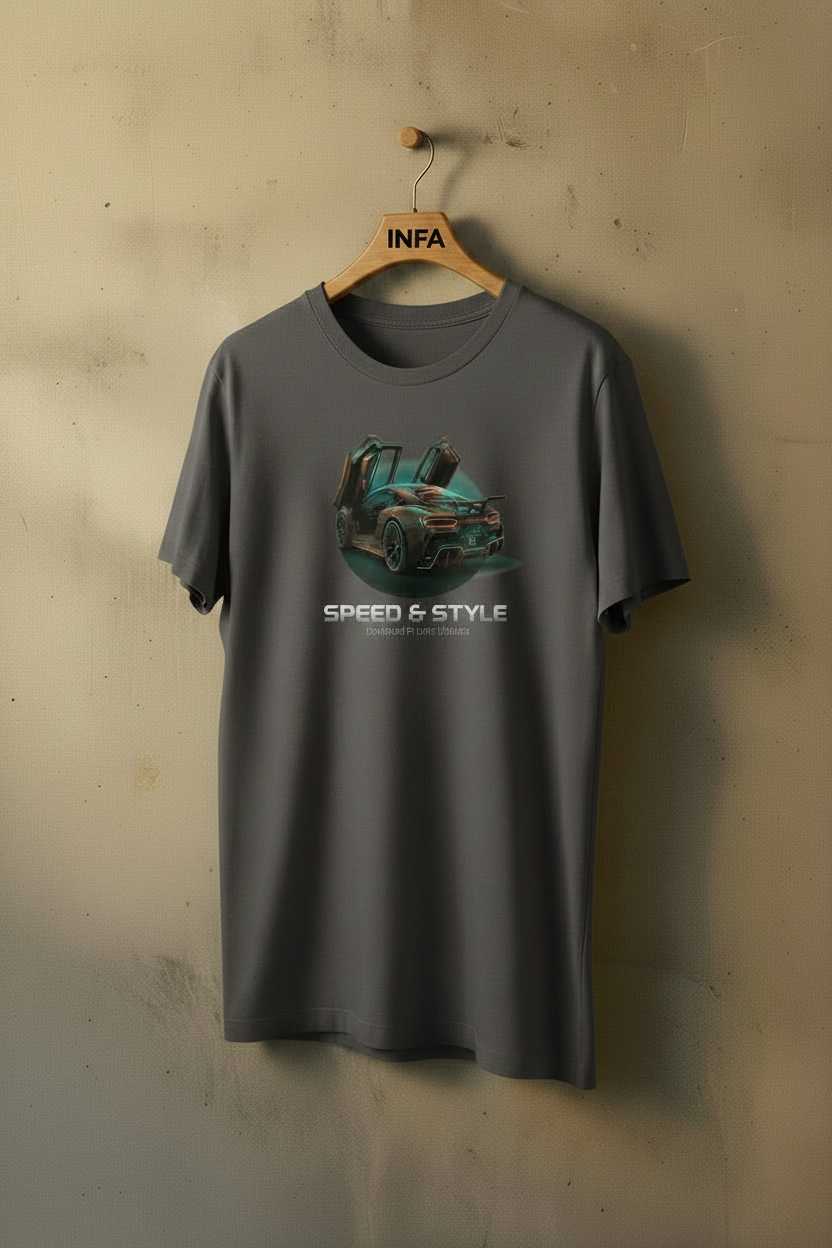 Speed & Style - Dark Charcoal Grey
