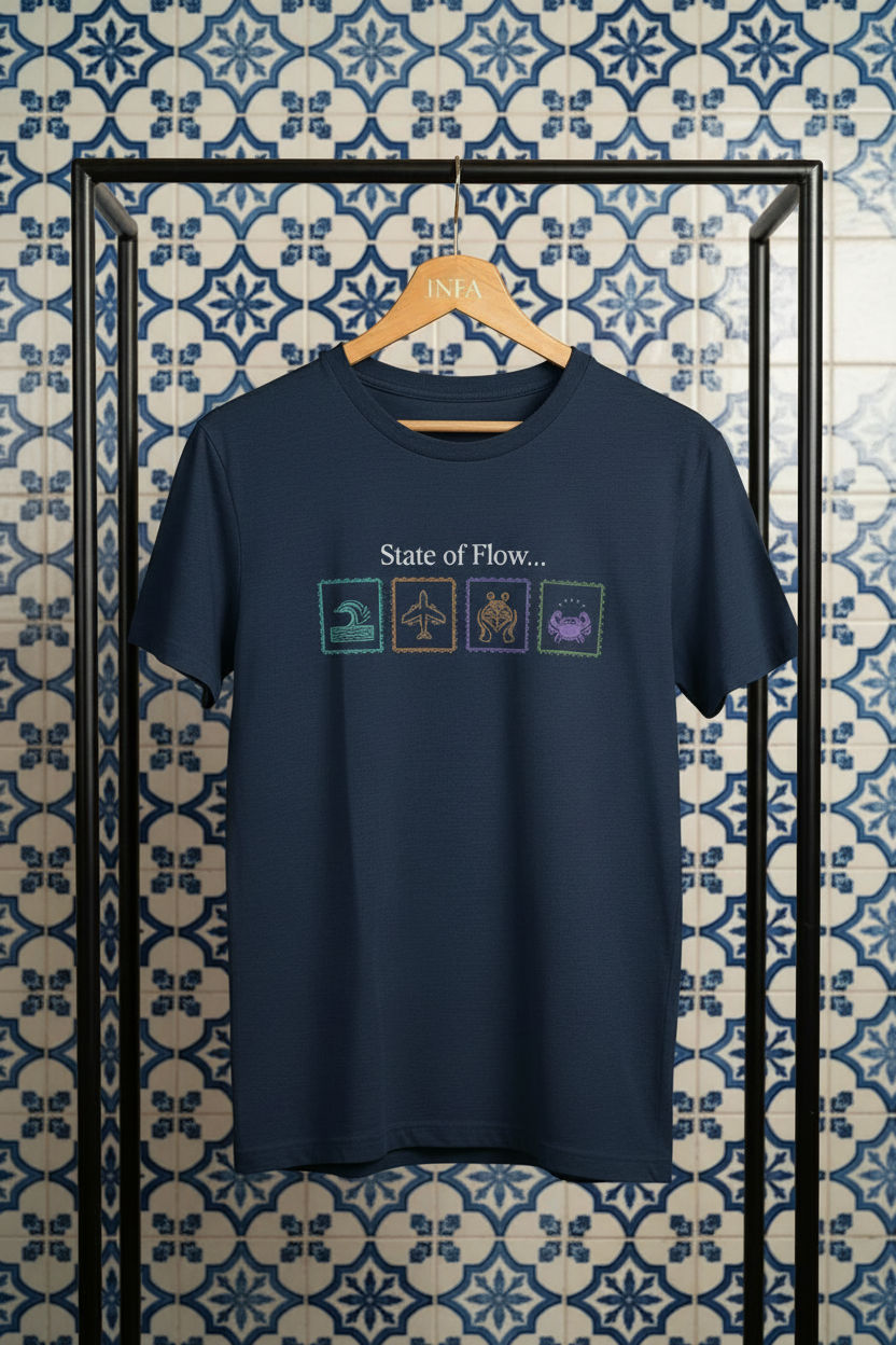State of Flow — Navy Blue, New Tiles