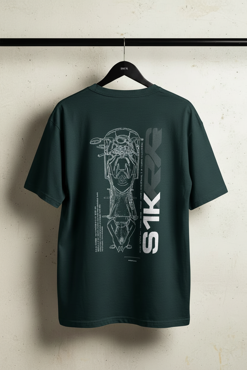 BMW S1000RR Graphic Drop-Shoulder T-Shirt | INFA ATELIER