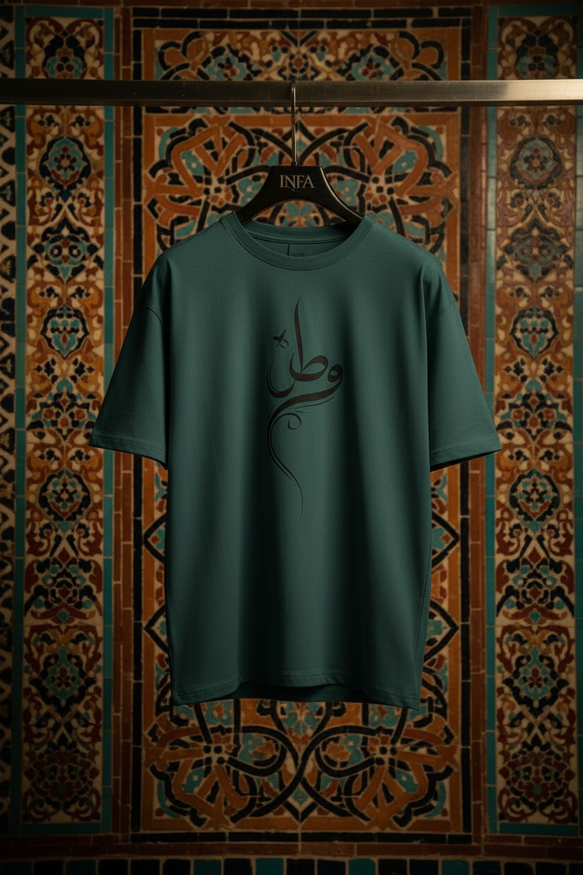 Watan Tee – Dark Teal